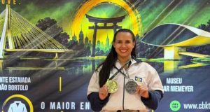Atleta de MT conquista ouro e prata no Brasileiro de Karatê e mira Mundial no Egito