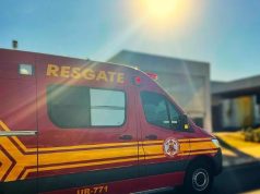 NORTE MT: Corpo de Bombeiros socorre trabalhador que caiu da altura de 5 metros de telhado em construção