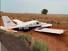 Avião que transportava Júlio Campos faz pouso forçado em rodovia de MT