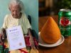 Mulher mais velha do Brasil, com 121 anos, ama coxinha com guaraná