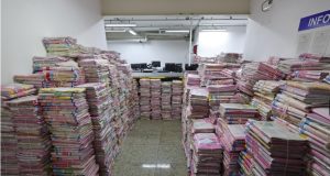 Fim de uma era: mais de 50 mil processos físicos do Fórum de MT vão para reciclagem