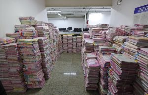 Fim de uma era: mais de 50 mil processos físicos do Fórum de MT vão para reciclagem