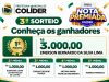 3º SORTEIO NOTA PREMIADA: Prefeitura de Colíder divulga cinco ganhadores