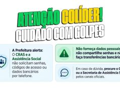 ATENÇÃO, POPULAÇÃO DE COLÍDER! CUIDADO COM POSSÍVEIS GOLPES!