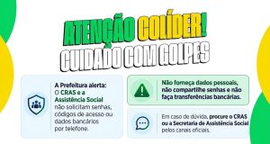 ATENÇÃO, POPULAÇÃO DE COLÍDER! CUIDADO COM POSSÍVEIS GOLPES!