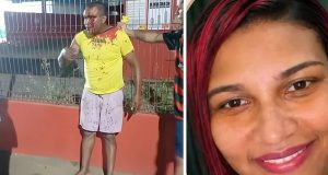 Preso homem após matar ex-companheira a facadas em cidade de MT; vítima foi perfurada 16 vezes
