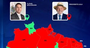 Flávio Bolsonaro (PL) e Lula (PT) vão disputar o 2º turno para a Presidência da República