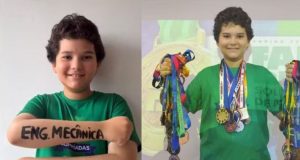 Menino de 10 anos da BA é aprovado em vestibular de engenharia em 3º lugar: superdotado