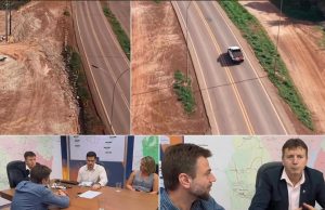 Prefeito Benassi cobra solução urgente para problemas da MT-320 no perímetro urbano de Colíder; Ager vai cobrar da Via Brasil obras emergenciais