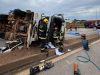 NORTE MT: Bombeiros retiram vítima das ferragens após acidente com morte na BR-163 nesta segunda-feira(05)
