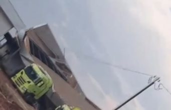 Temporal deixa rastro de destruição no Nortão.Vídeo