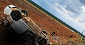 Vereador do interior de MT e duas mulheres morrem em acidente após carro capotar na MT-109